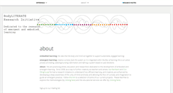 Desktop Screenshot of bodyliterate.org